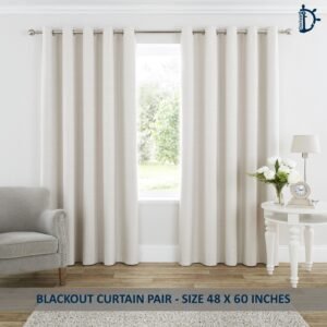 curtains Room Darkening Blackout Curtain Liner PAIR