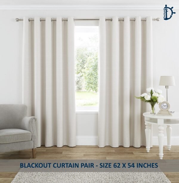 curtains Room Darkening Blackout Curtain Liner PAIR