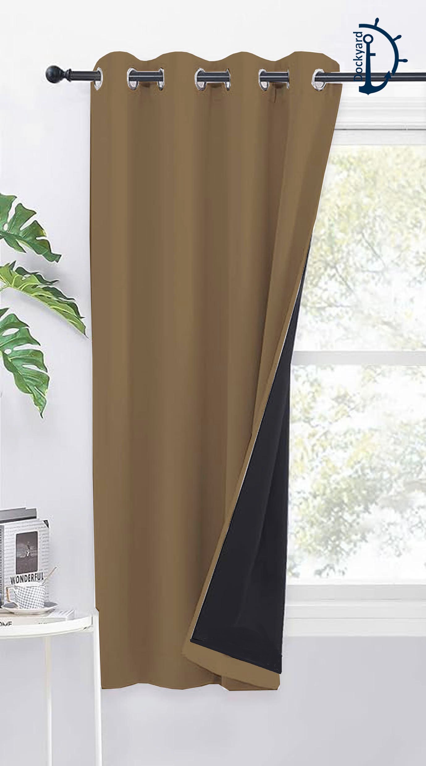 Blackout curtain liner PANEL – Thermal insulating light blocking curtain - 1 PIECE - Image 4