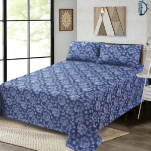 Blossom | Jacquard Bed Sheet | with Two Pillowcases