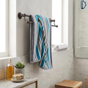 Classic Stripes Cotton Towel – Simple, Soft & Stylish!