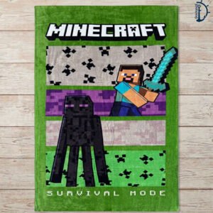 Minecraft Block Towel – Soft Cotton Fun for Young Builders!