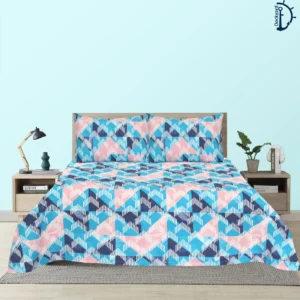 Pure Cotton Percale Bedsheets | Bedsheet set with Pillowcover | Warm Winters