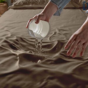 Premium Waterproof Mattress Protector – Classic Brown