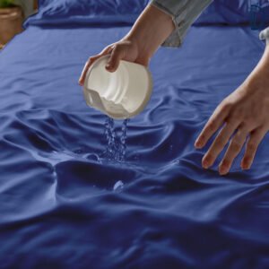 Premium Waterproof Mattress Protector – Elegant Blue