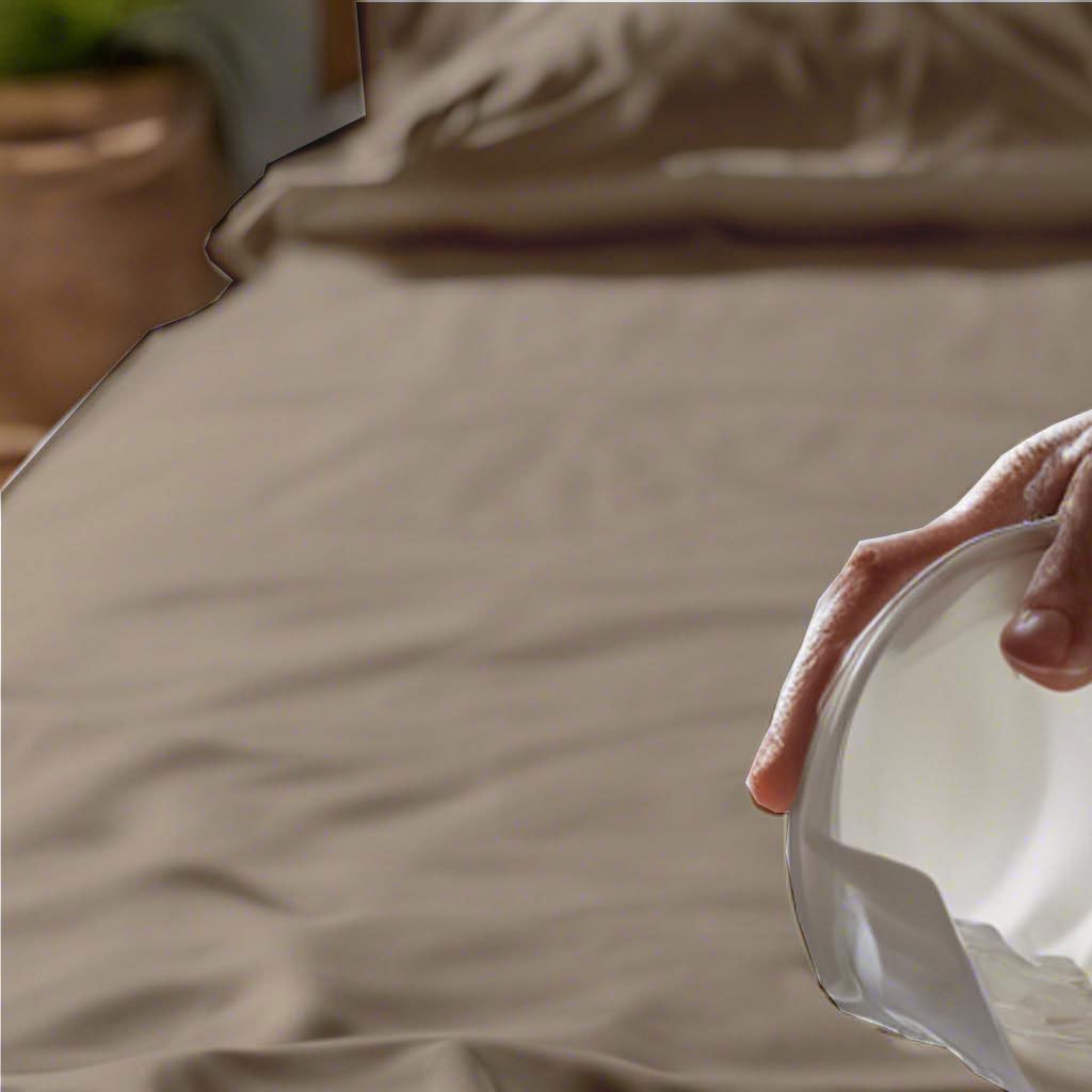 Premium Waterproof Mattress Protector – Classic Brown - Image 3