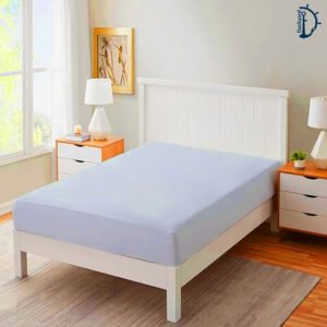 Premium Waterproof Mattress Protector – Modern Grey